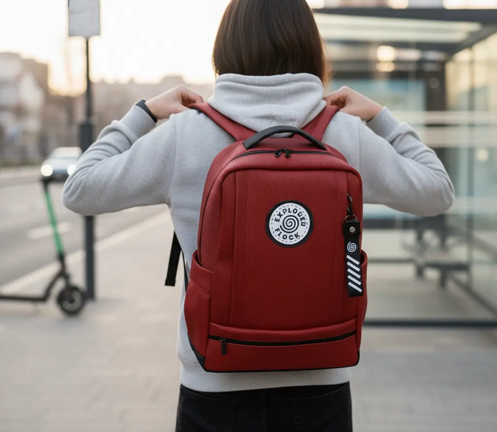 Morral Explorer Wave Vino Modelo