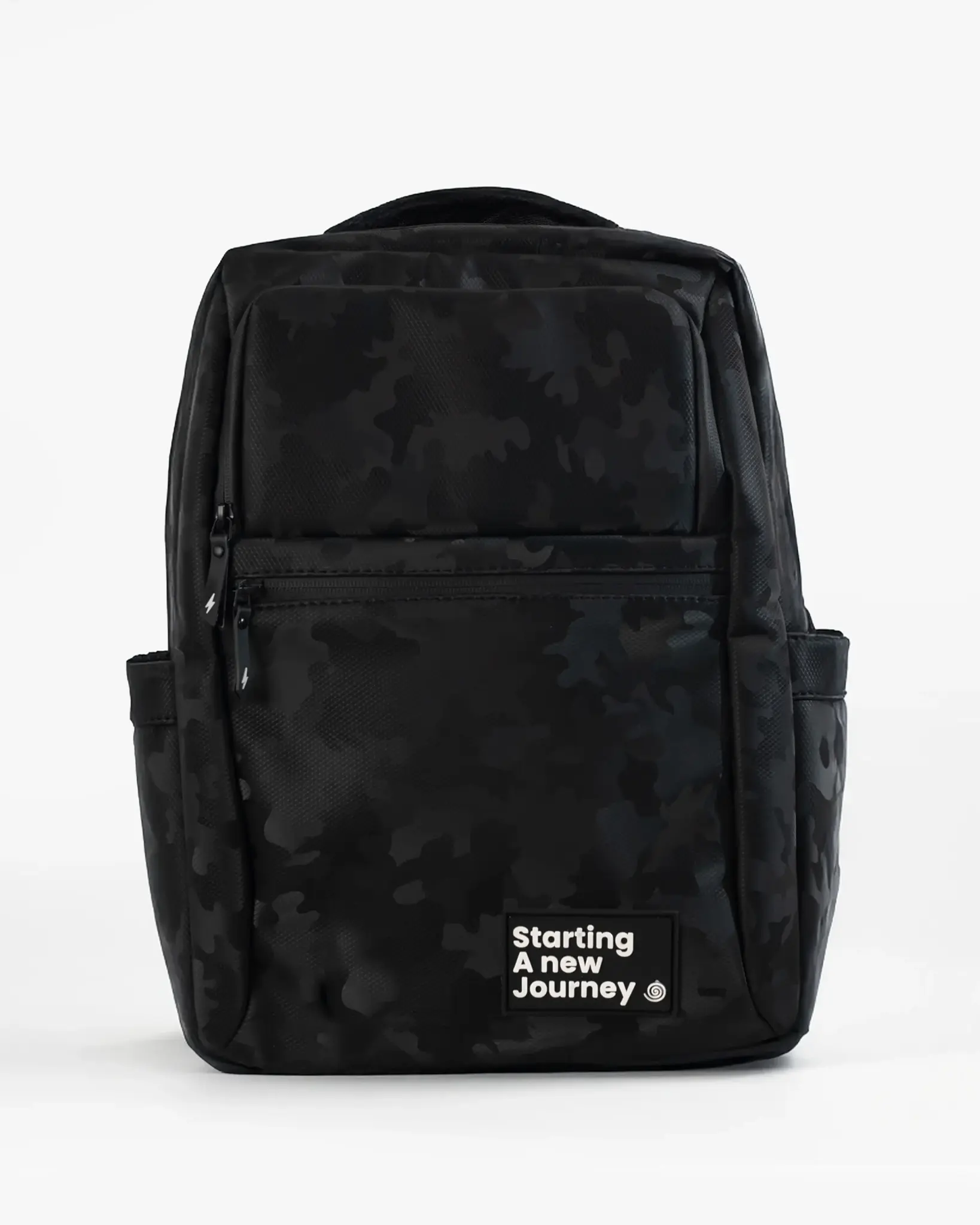 Morral Flock Camo Negro