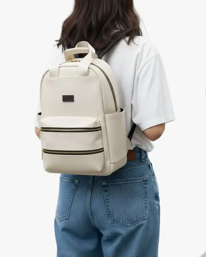 Totepack Cora Aura Beige Modelo