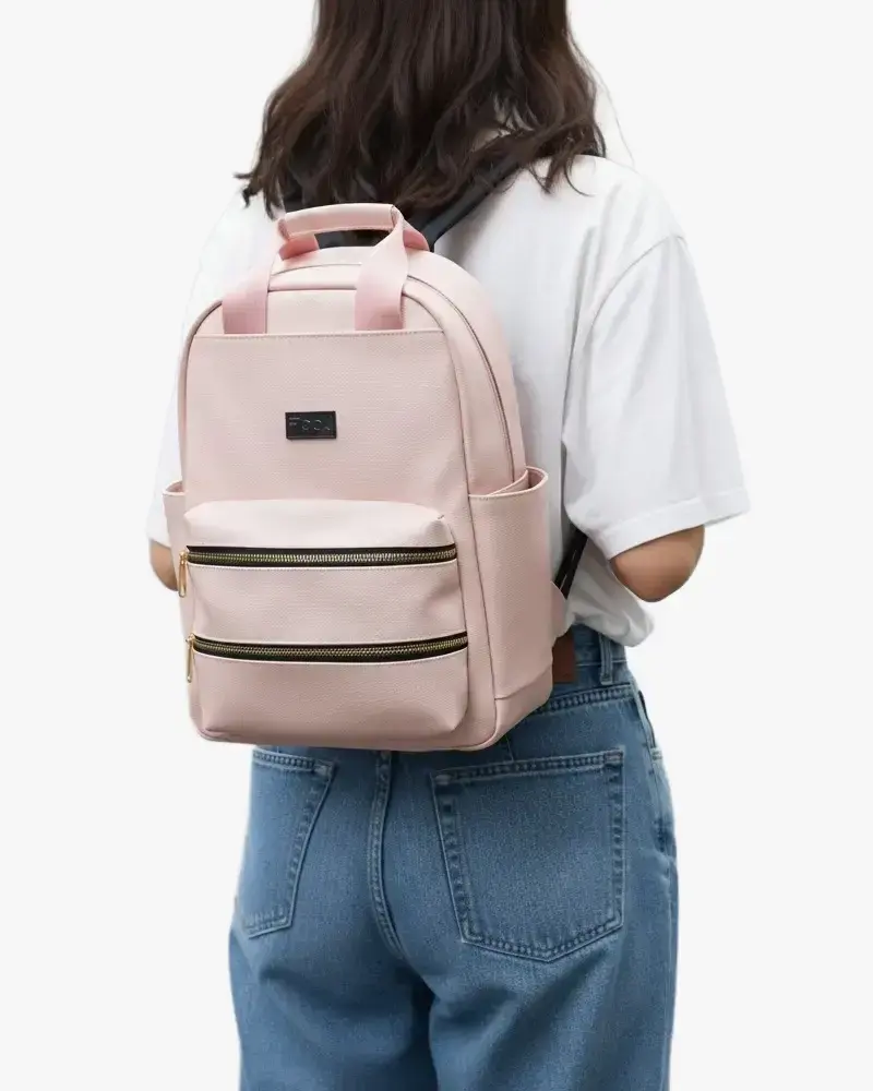 Totepack Cora Aura Rosa Modelo