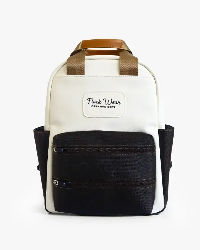 Totepack Cora Navy Beige Frente