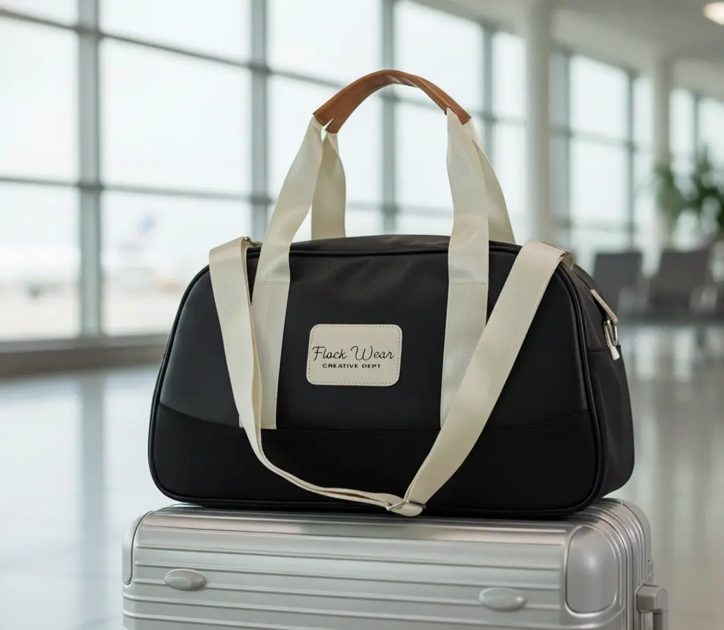 Viajera Navy Negra Aeropuerto