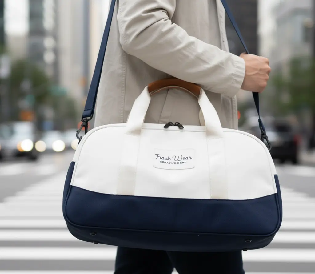 Viajera Navy Blanca Calle