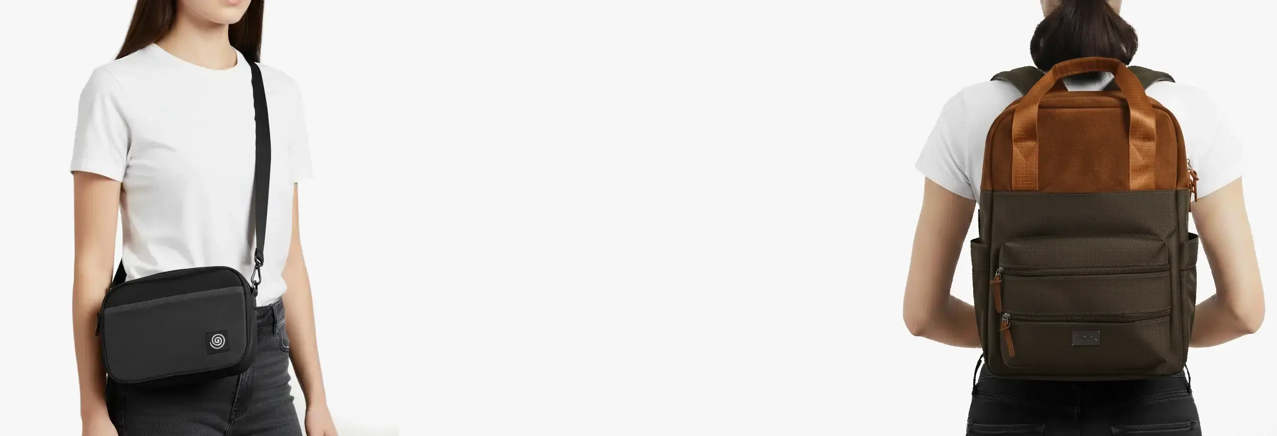 Kairos Nubuk Morral Bolso Landing