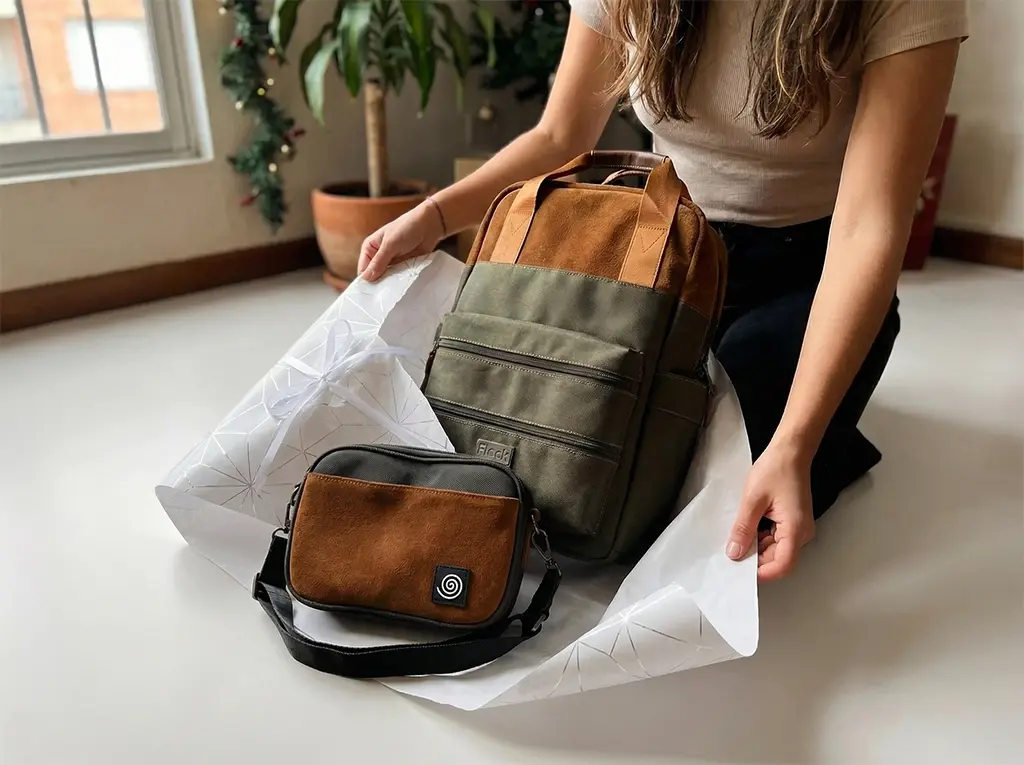 Flock Navidad Envoltura