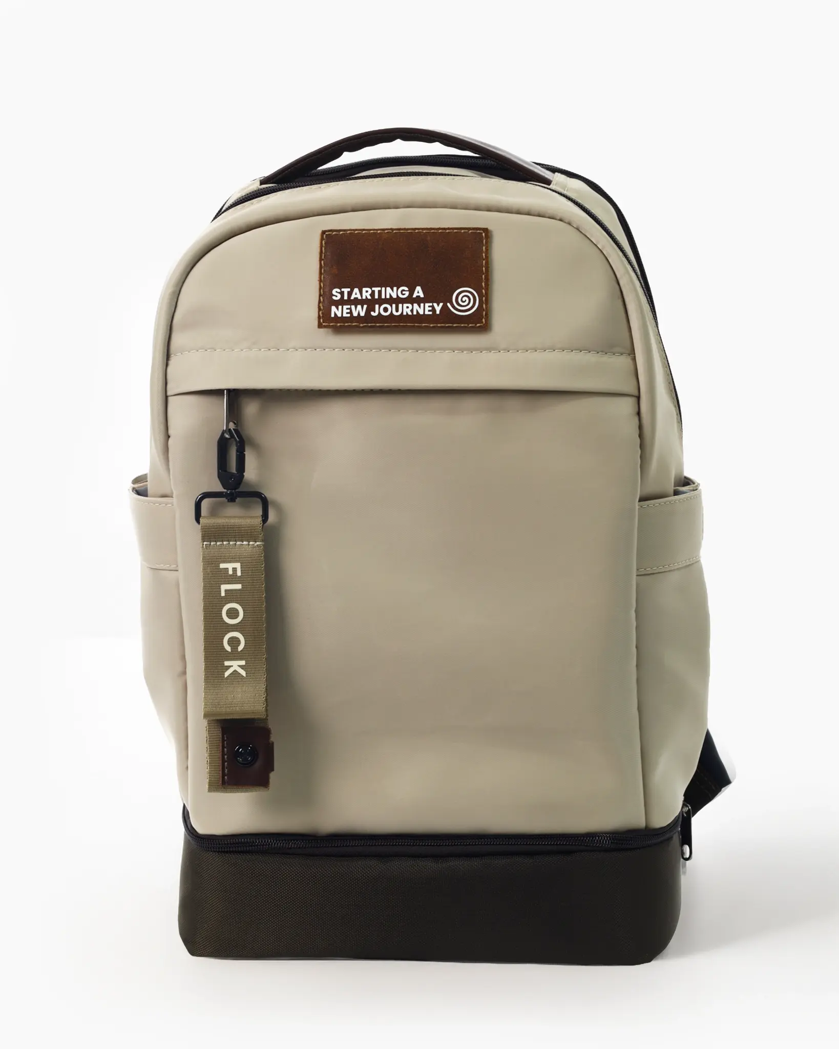 Morral Journey Croma Beige Frente