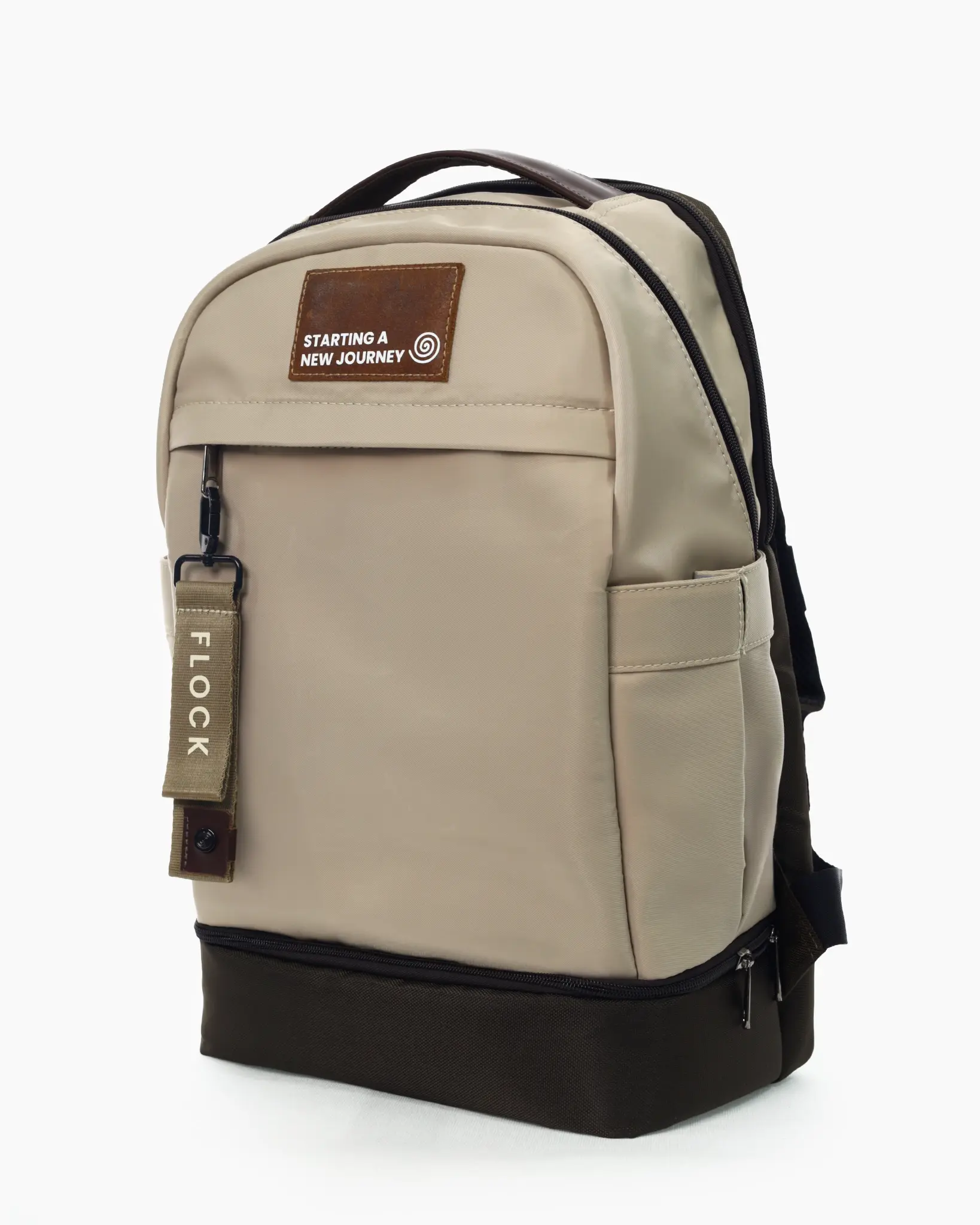 Morral Journey Croma Beige Perfil
