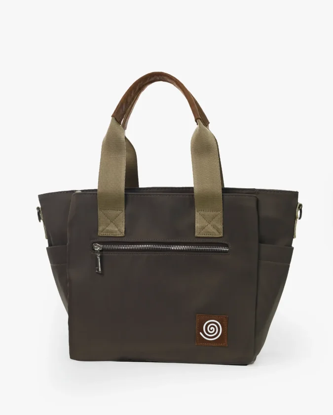 Totebag Canvas Croma Taupe Frente