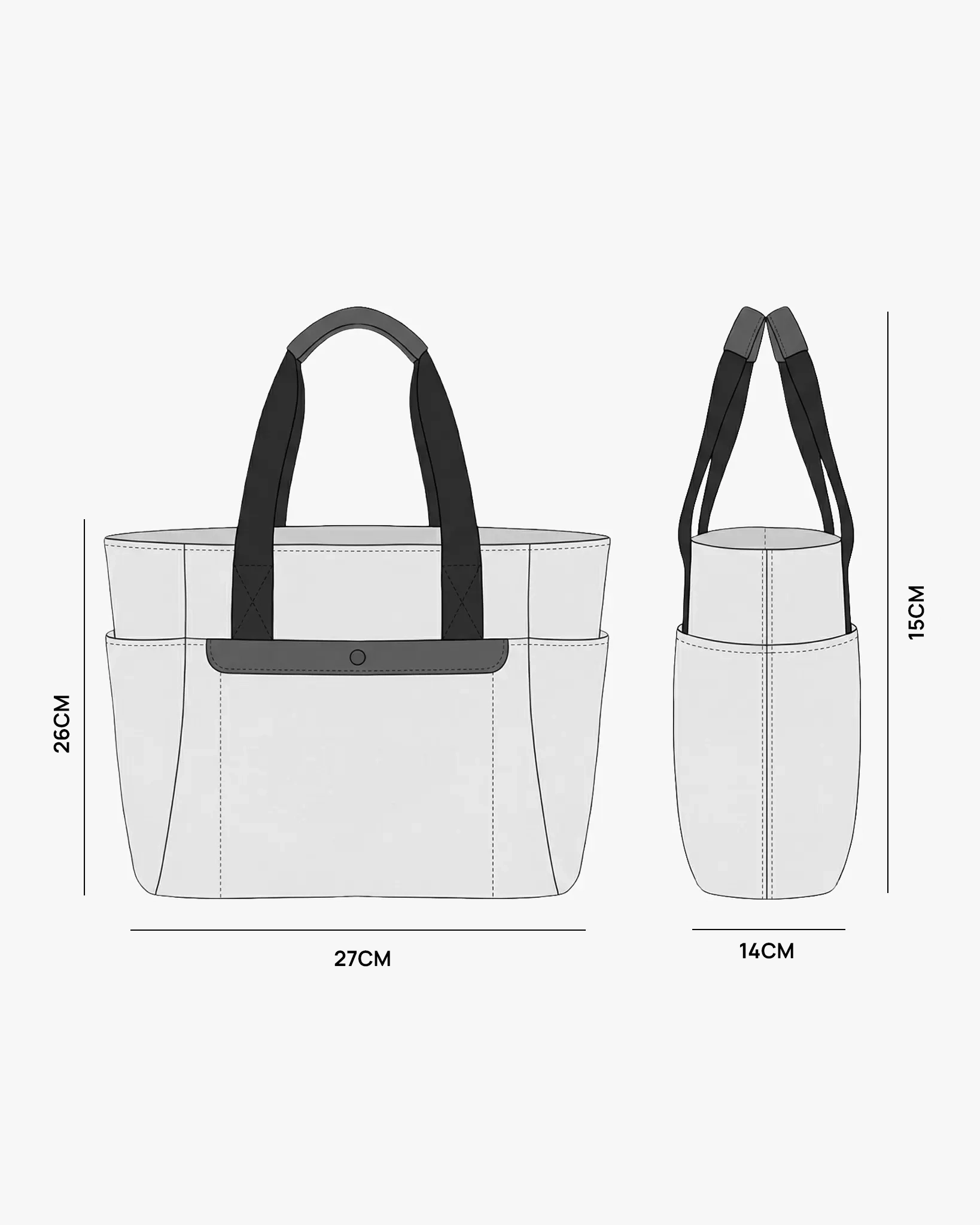 Totebag Canvas Medidas