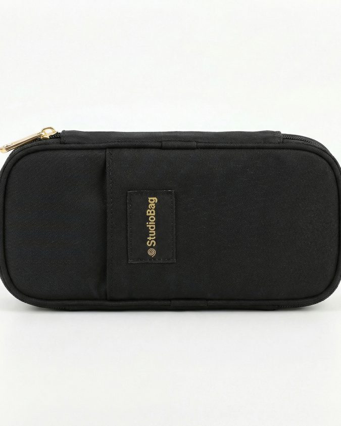 Cartuchera Croma Negro Frente