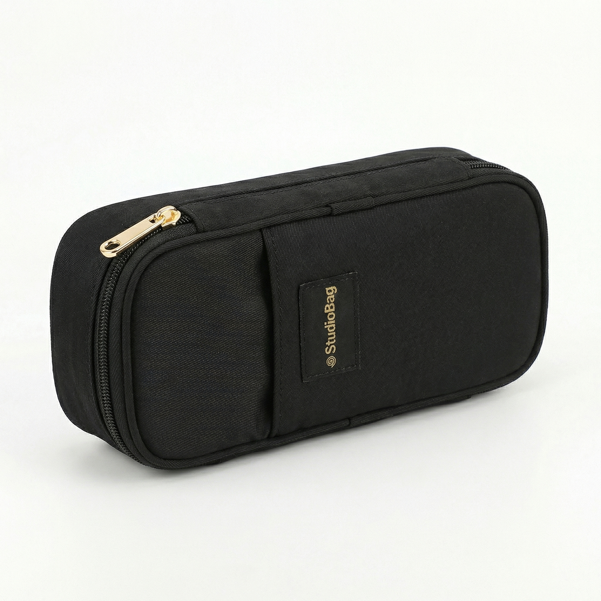 Cartuchera Croma Negro Perfil