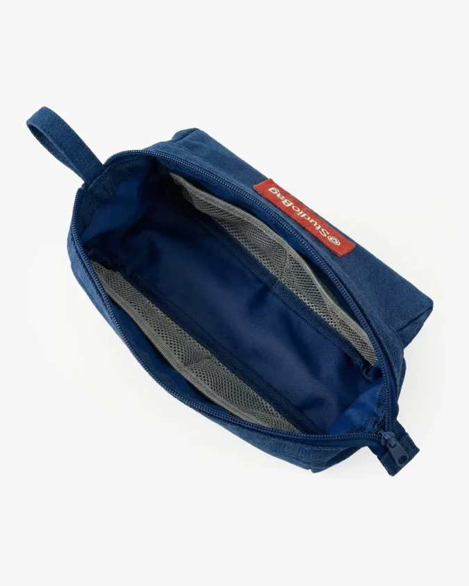 Cartuchera Estructurada Essential Azul Interior