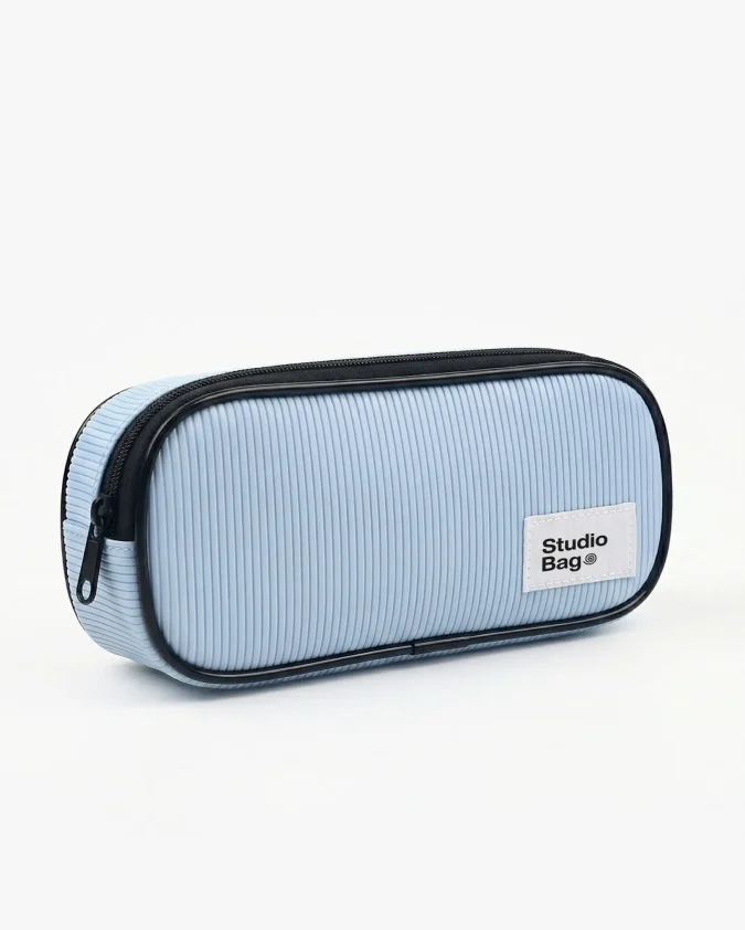 Cartuchera Wave Azul Perfil