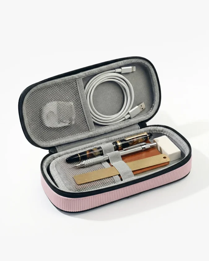 Cartuchera Wave Rosado Interior