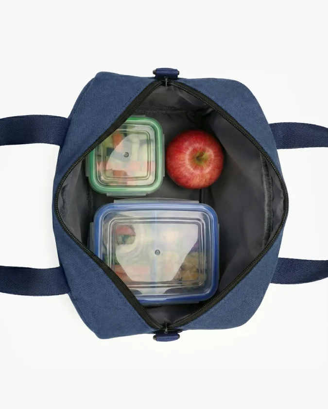 Lunchbox Canvas Azul Interior
