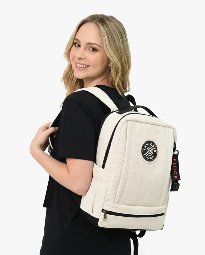 Morral Explorer Wave Beige Modelo