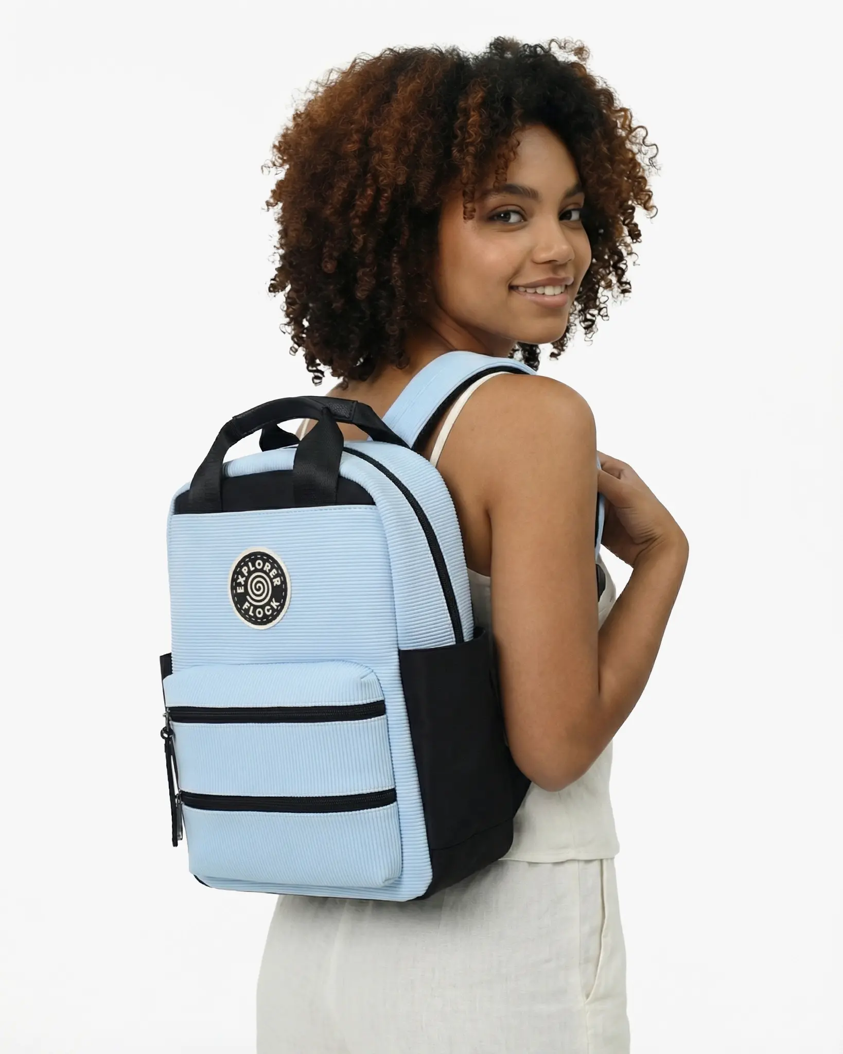 Morral Explorer Wave Azul Modelo