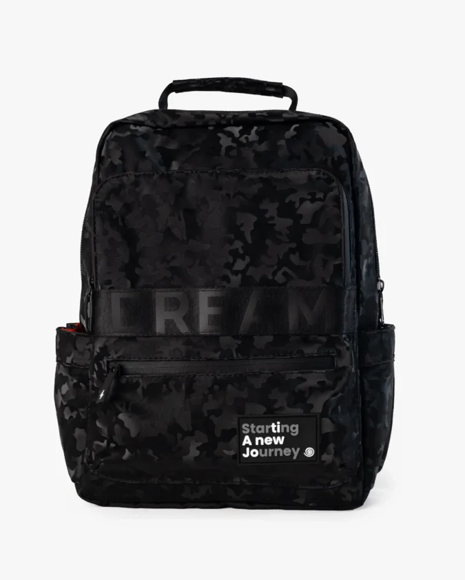 Morral Dream Camo Negro Frente