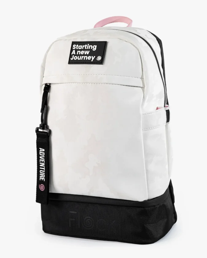 Morral Journey Camo Blanco Perfil