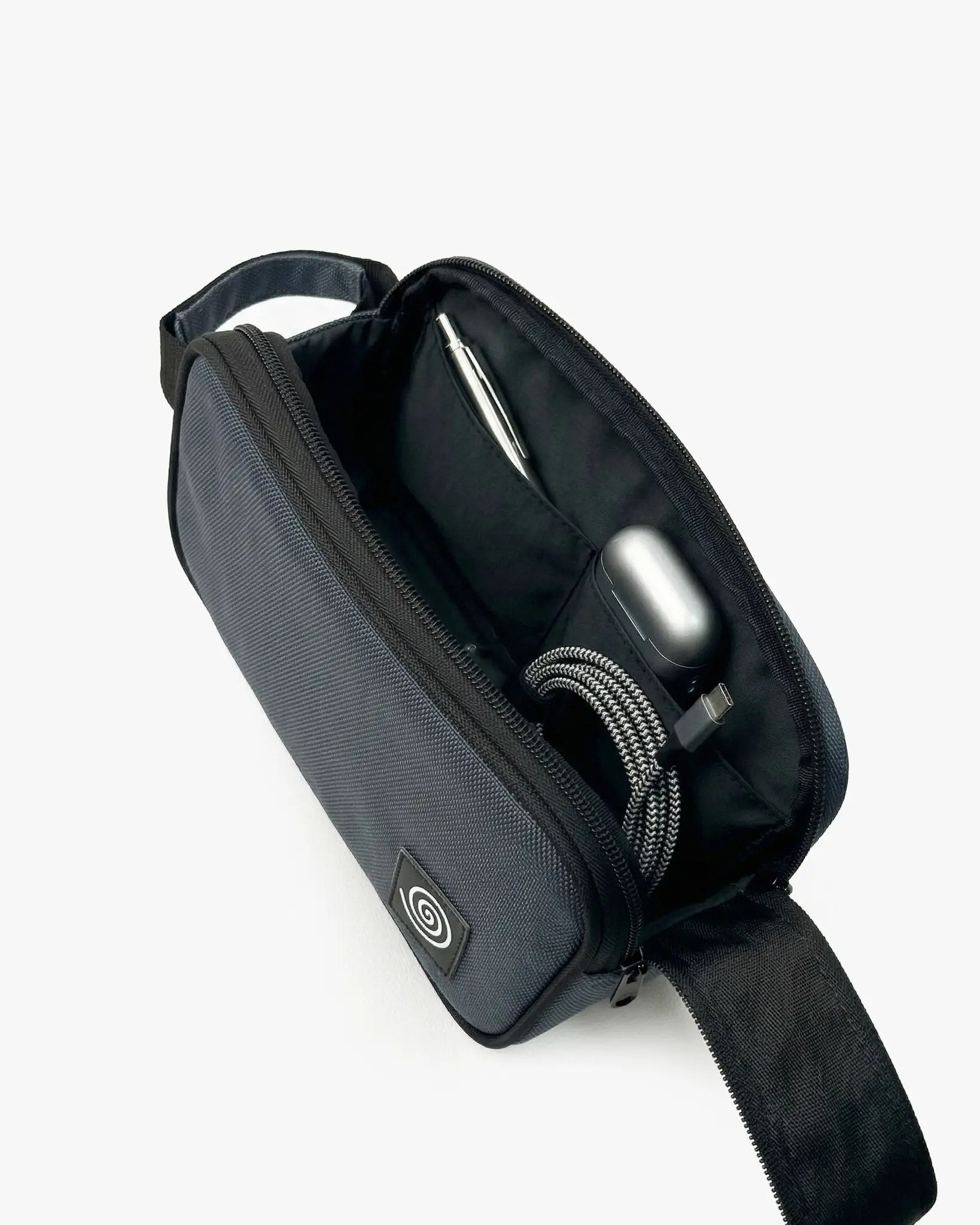 Neceser Carry Essential Azul Interior