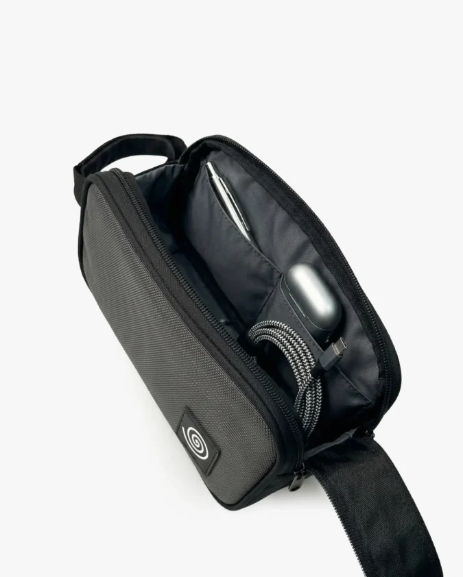 Neceser Carry Essential Gris Interior