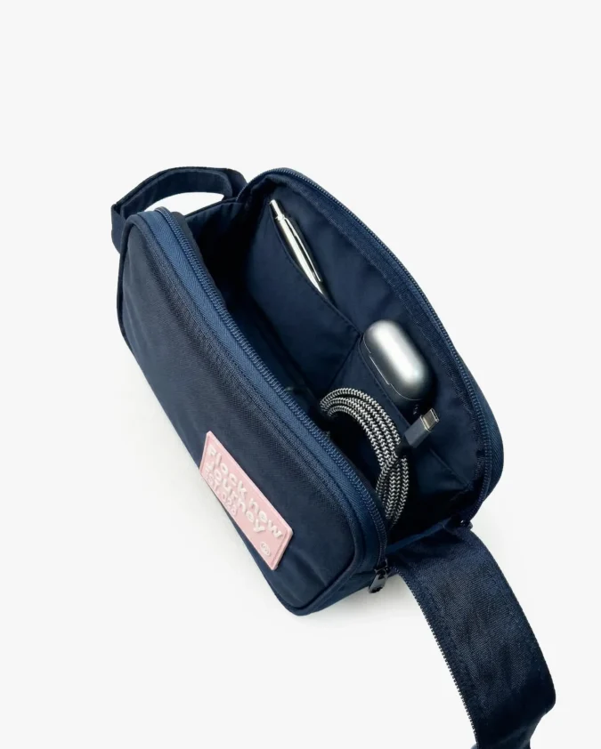 Neceser Carry Sports Azul Interior