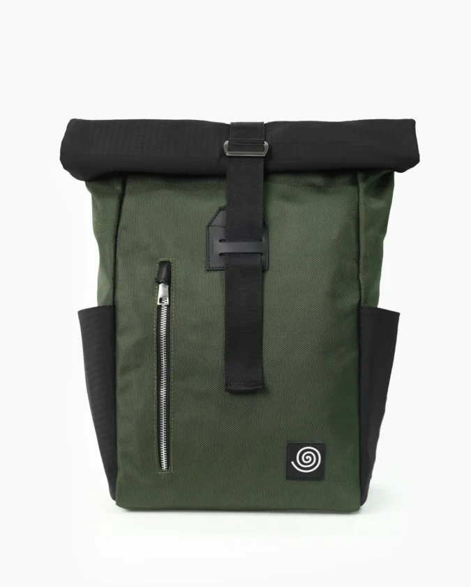 Rolltop Lokari Classic Verde Frente